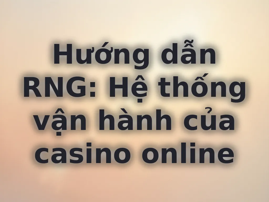 Hướng dẫn RNG